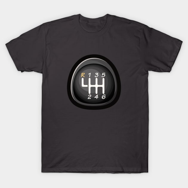 Gear Shift T-Shirt by Lamink